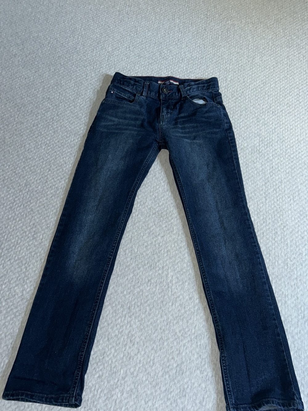 Tommy Hilfiger Men's Dark Blue Straight-Leg Jeans